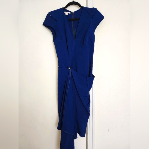 Antonio Berardi Elegant Blue Dress - Picture 1 of 7